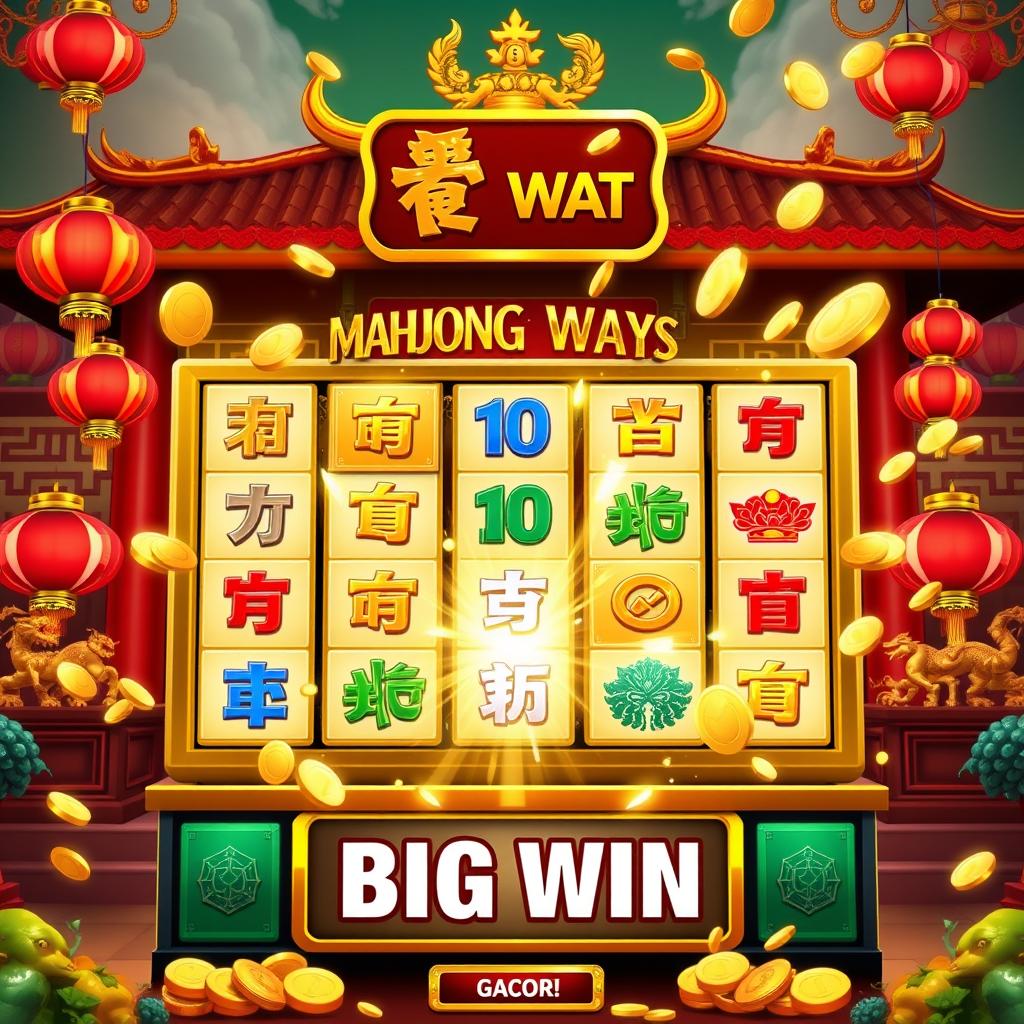 Slot Gacor Mahjong Ways – Scatter Tembus Maxwin!